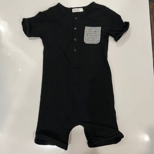 Miles black romper 24 months